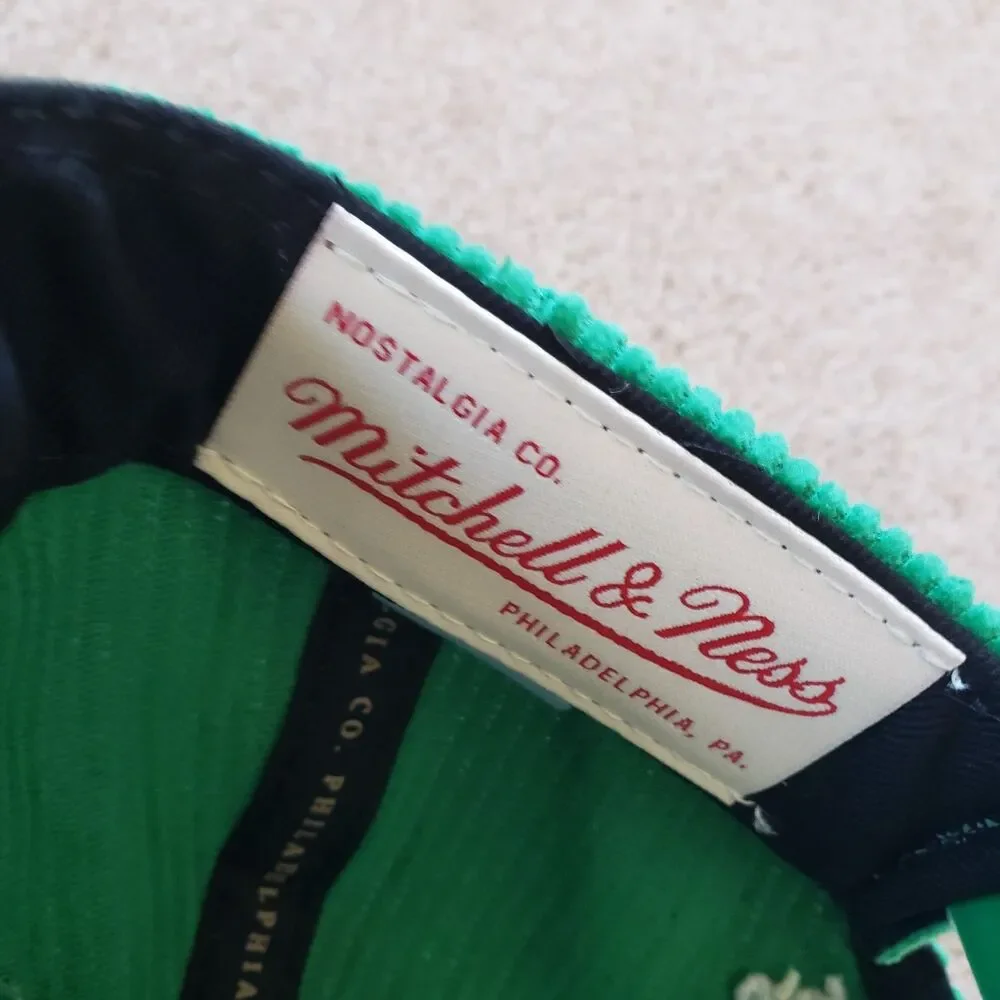 NWT Philadelphia Eagles Mitchell & Ness Stamp Pro Pinch Fit Snapback Hat Cap